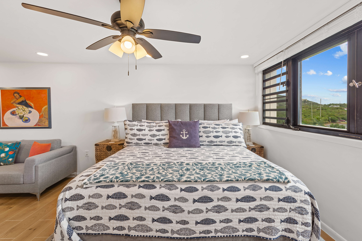 Pull down blinds for the days you want to sleep in