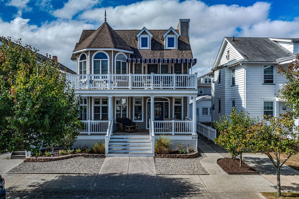 Exterior view of the property