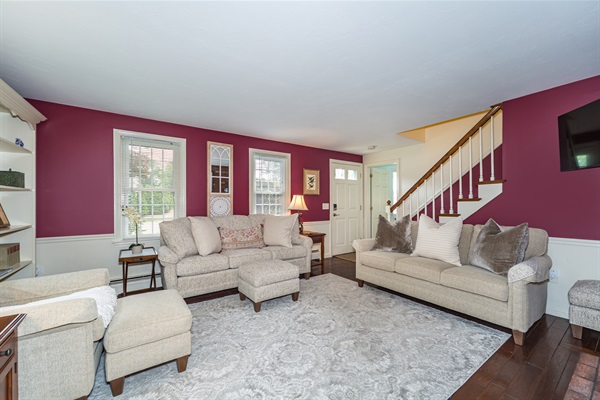 Comfortable living room with plenty of space to relax.