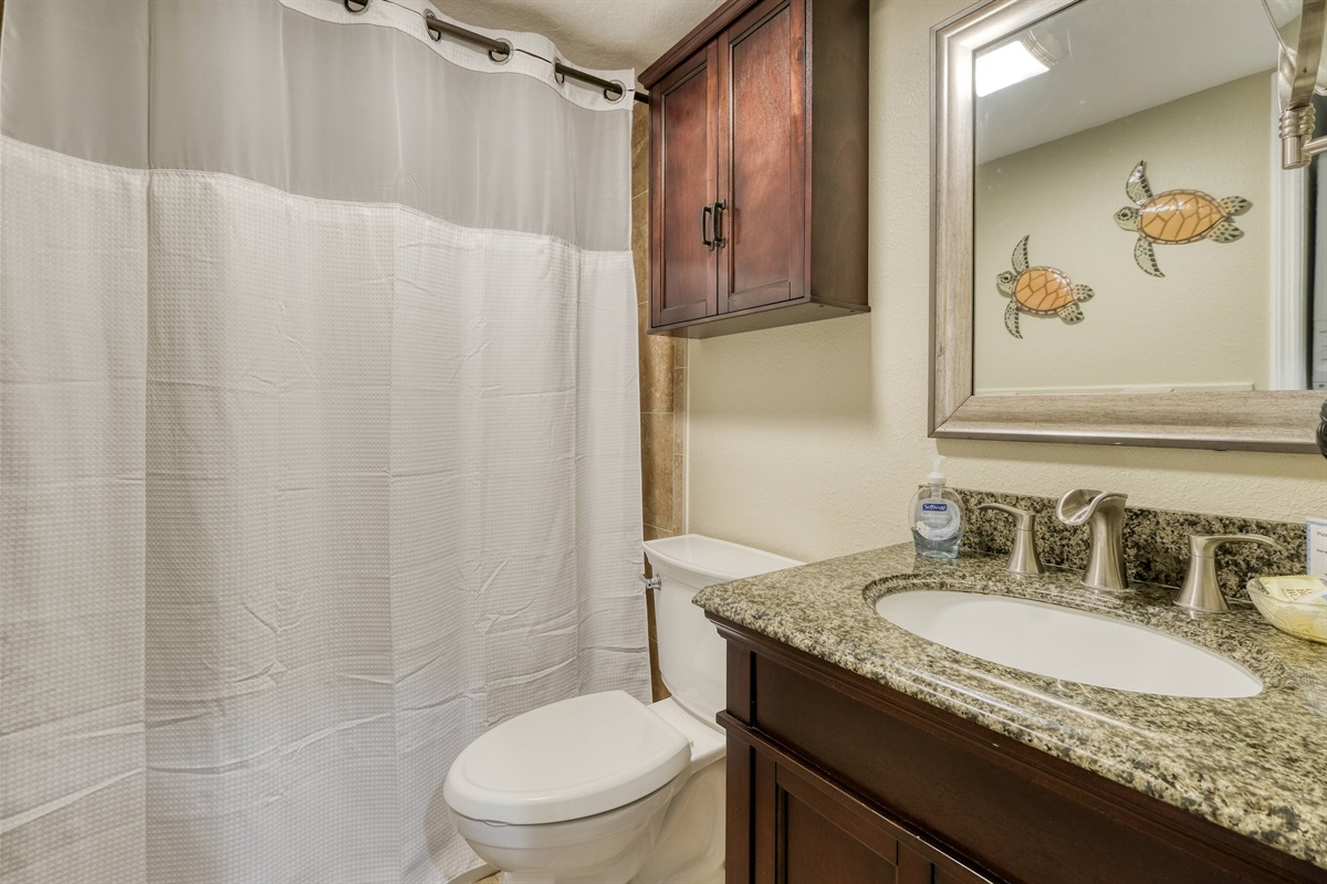 Full bath with walk in shower