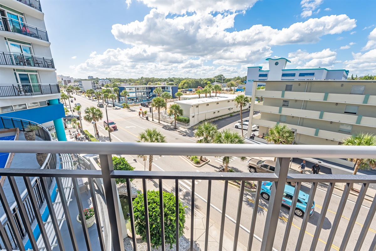 Balcony with Amazing Views