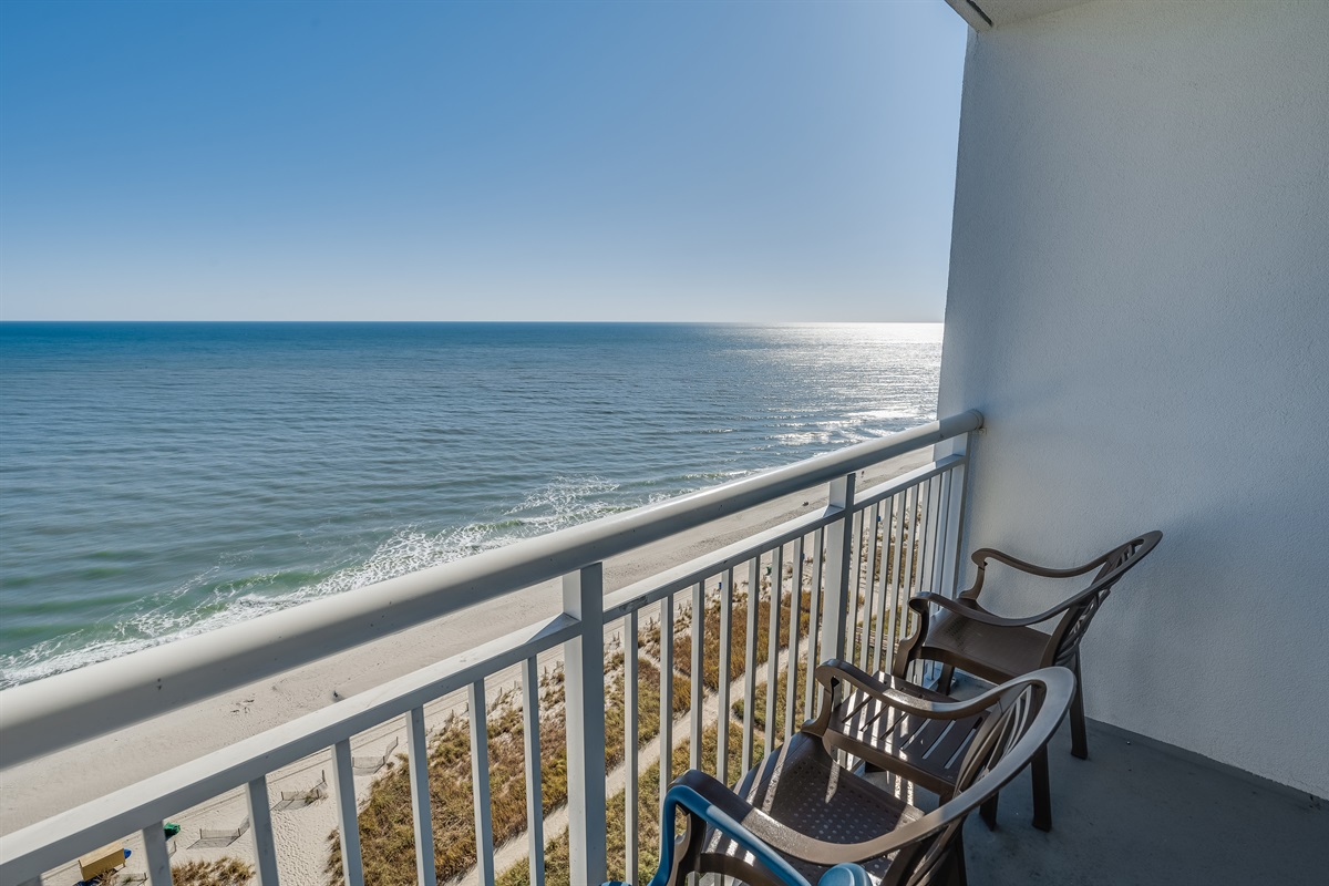 Breathtaking Views from Balcony!