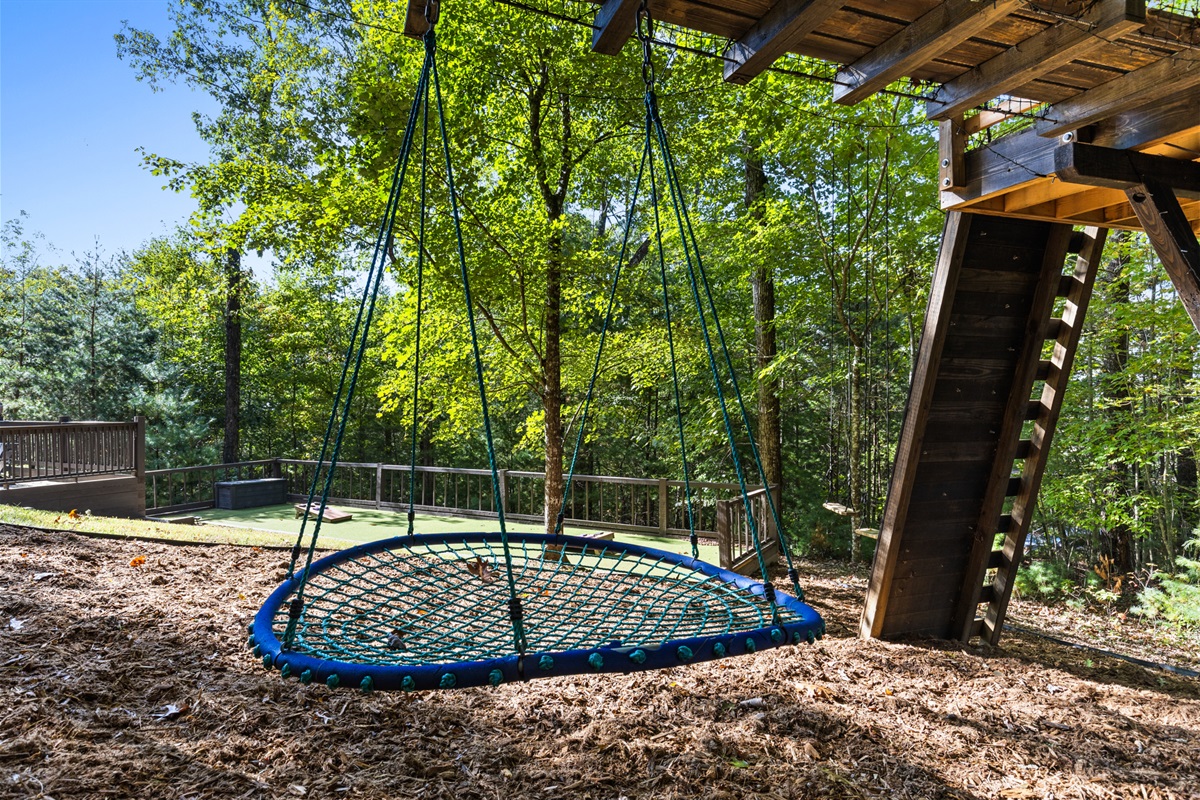Pure joy, one swing at a time!