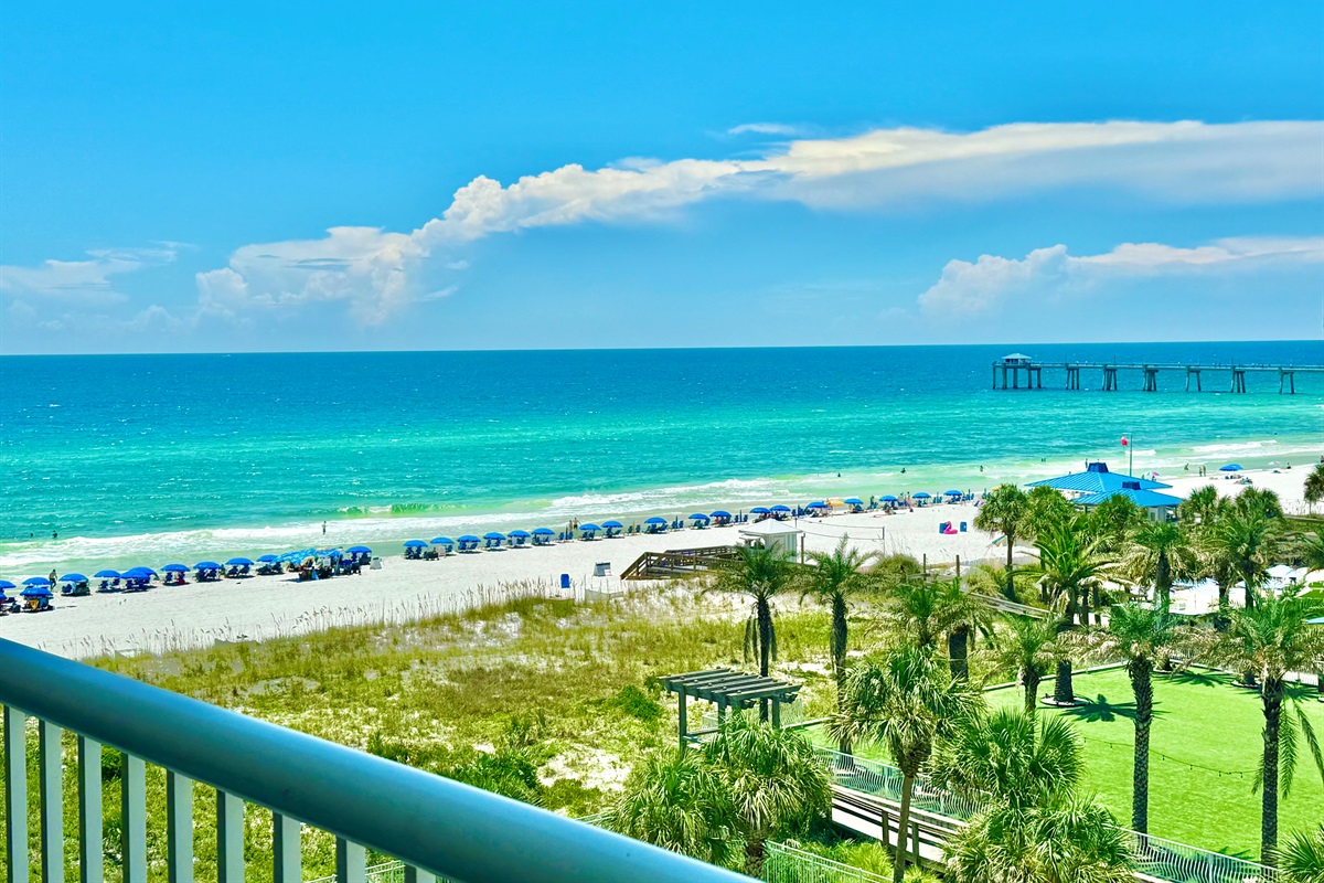Destin West Gulfside #605: Balcony View