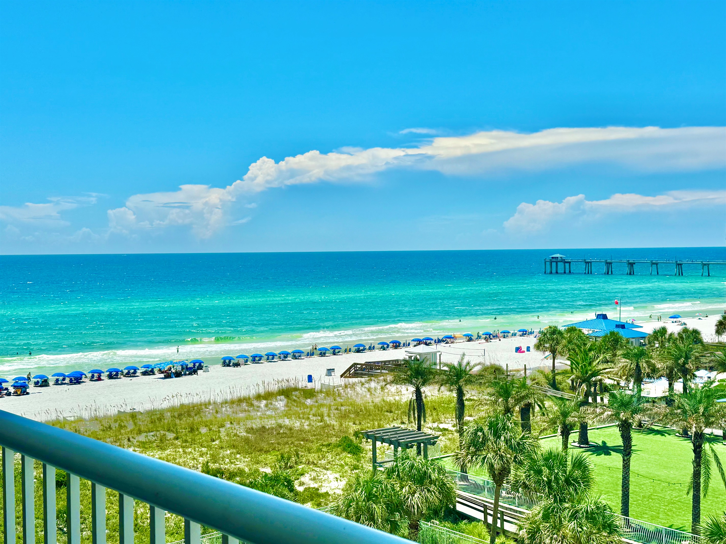 Destin West Gulfside #605: Balcony View