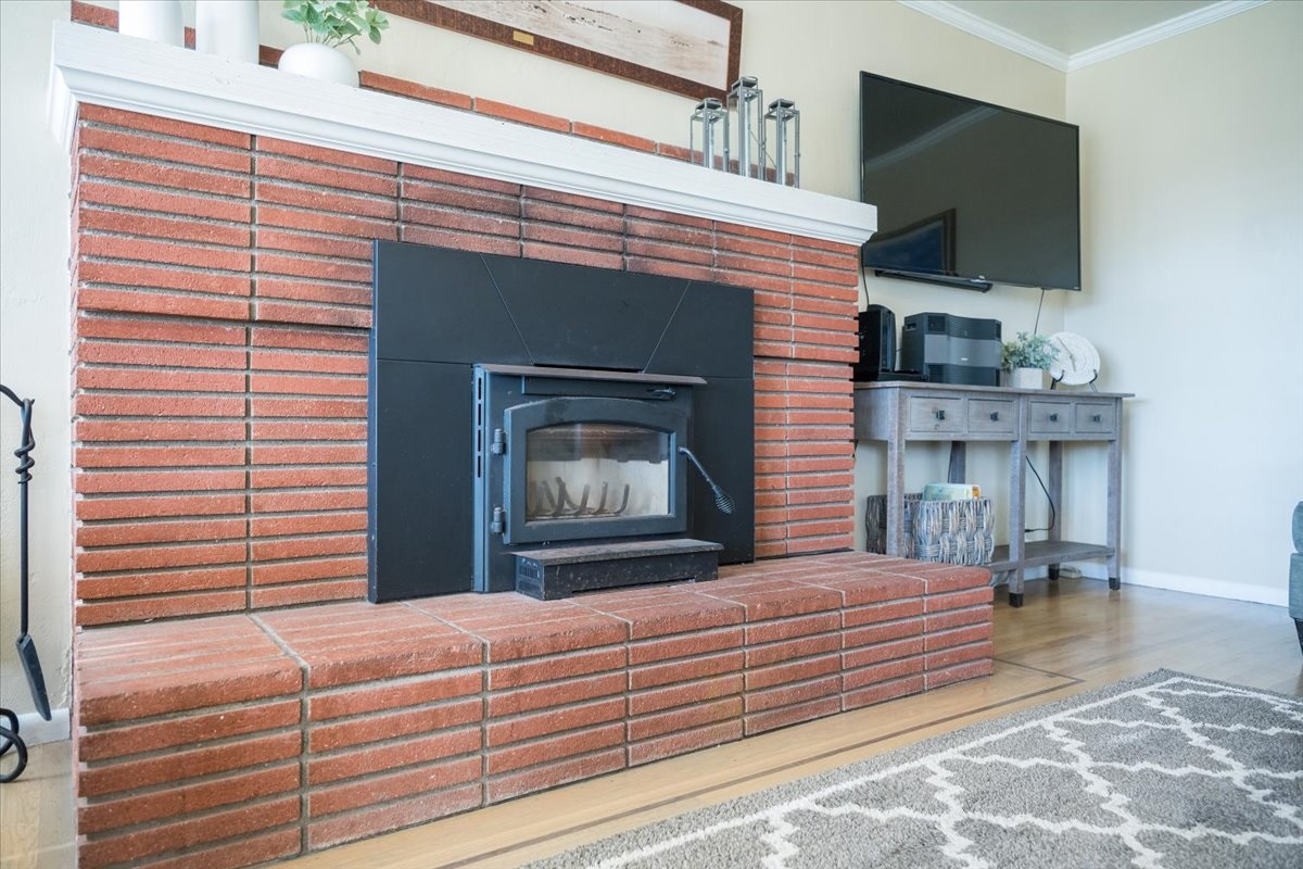 Fireplace (not for guest use)