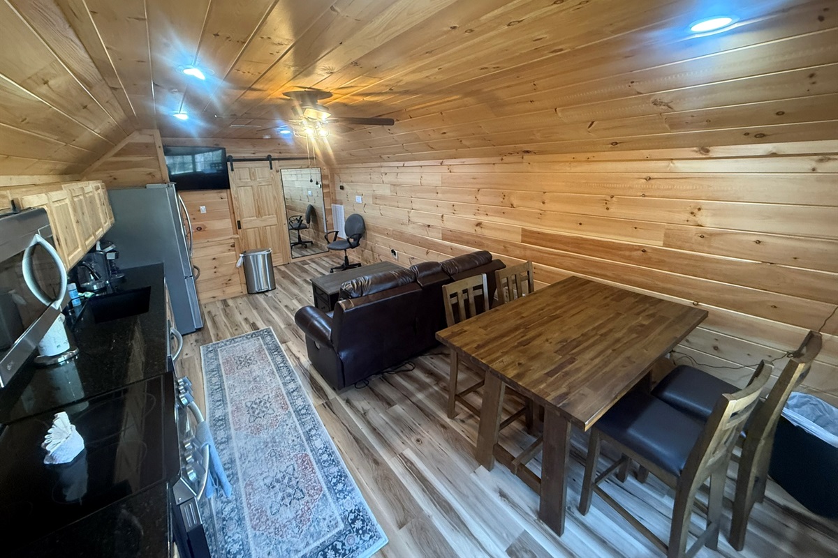 Kitchen in Small Room over garage