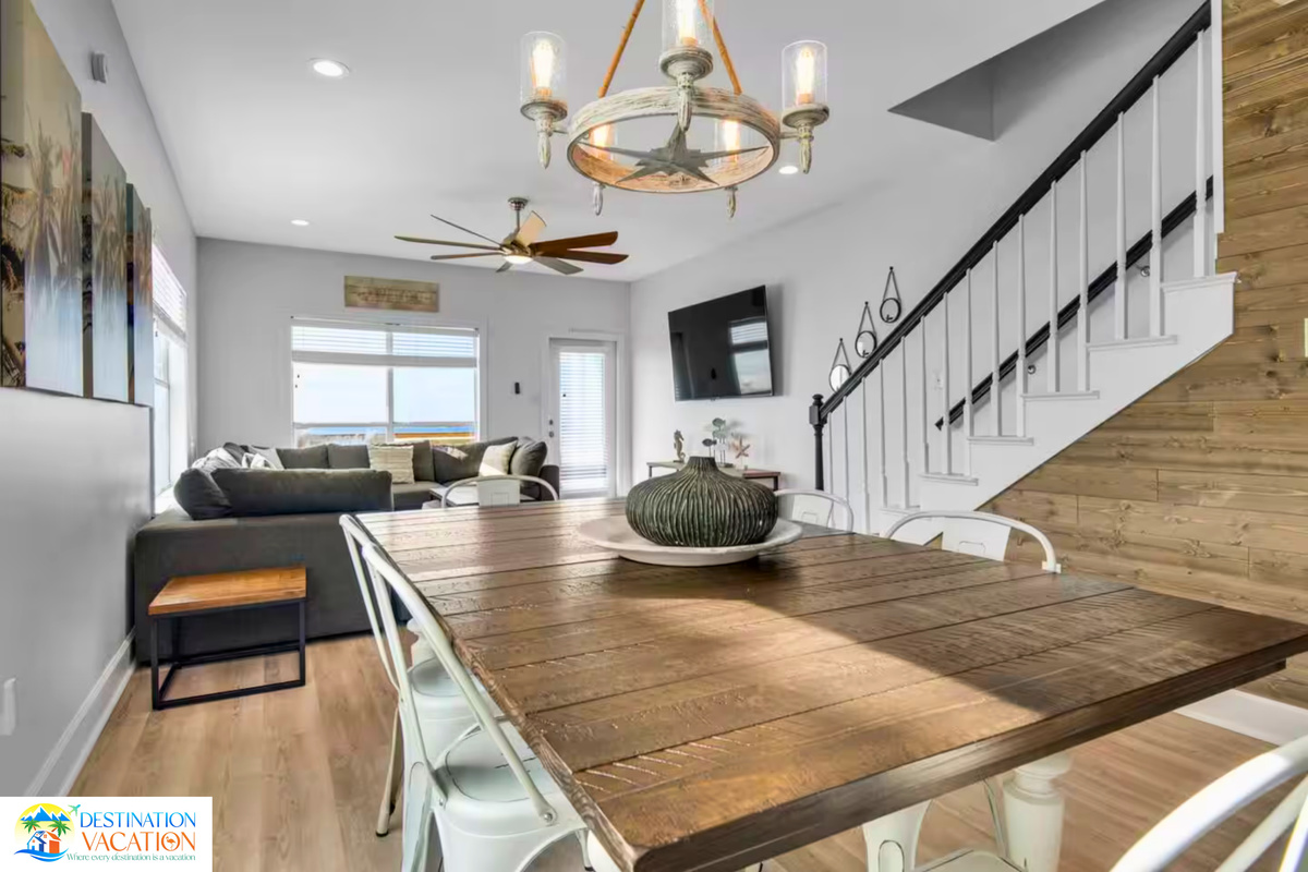 A welcoming space for relaxed coastal gatherings.