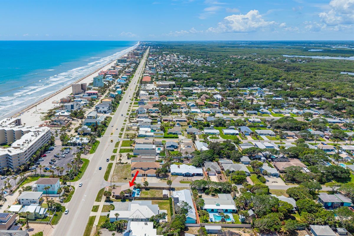 Bird's Eye View looking south