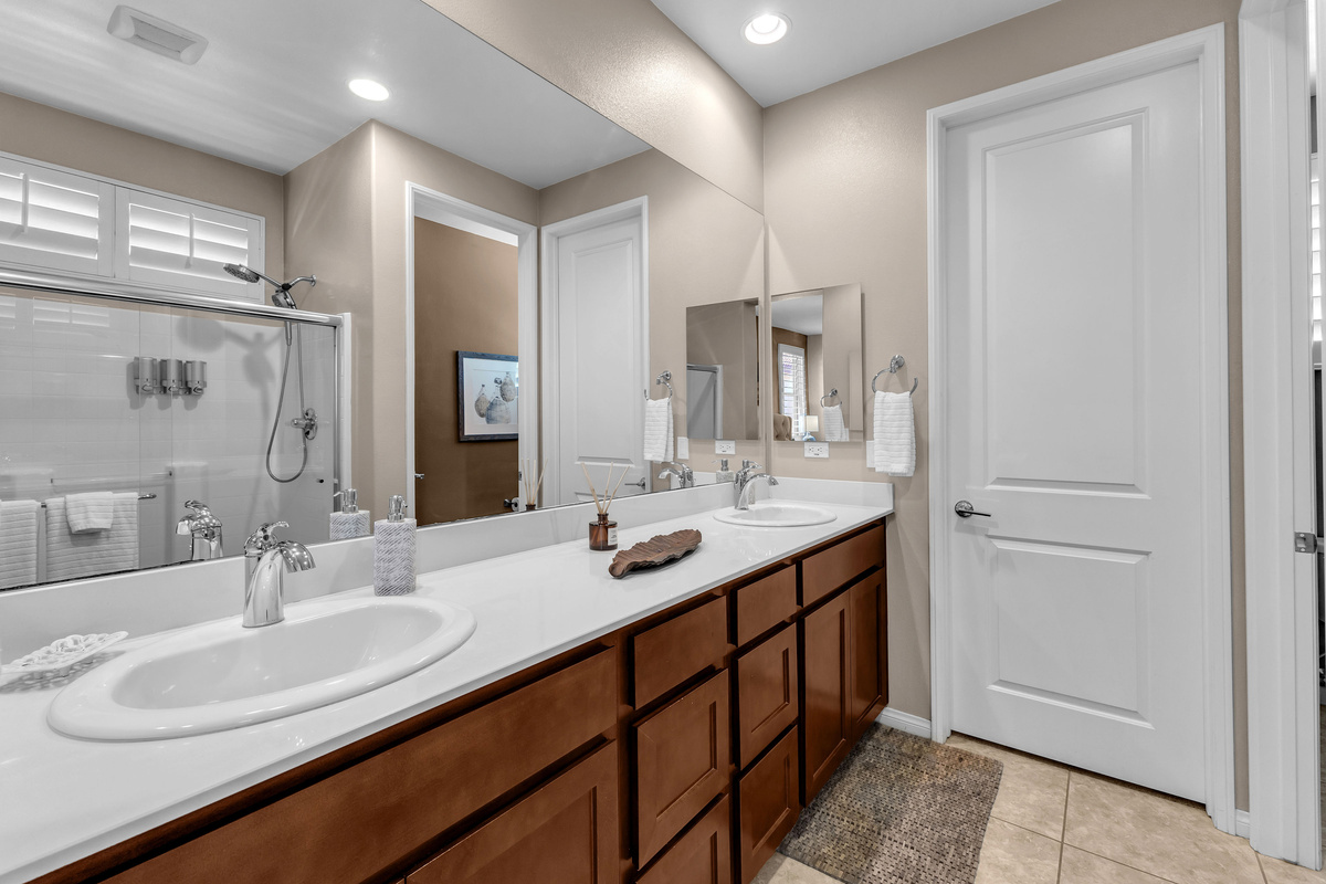 Dual Vanity SInks
