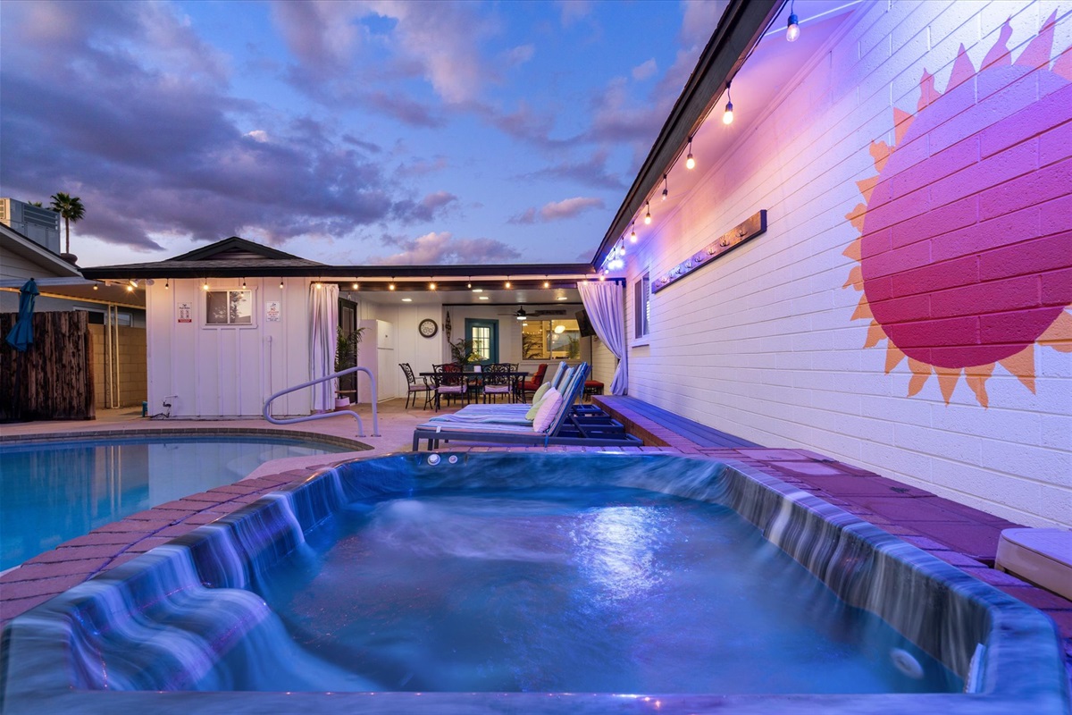 Relax In The Spa After A Long Day