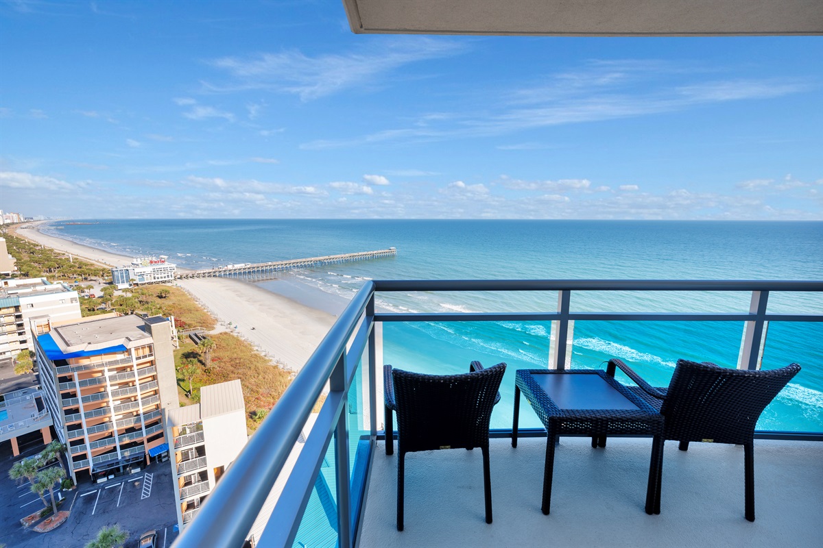 Amazing View from the Balcony!