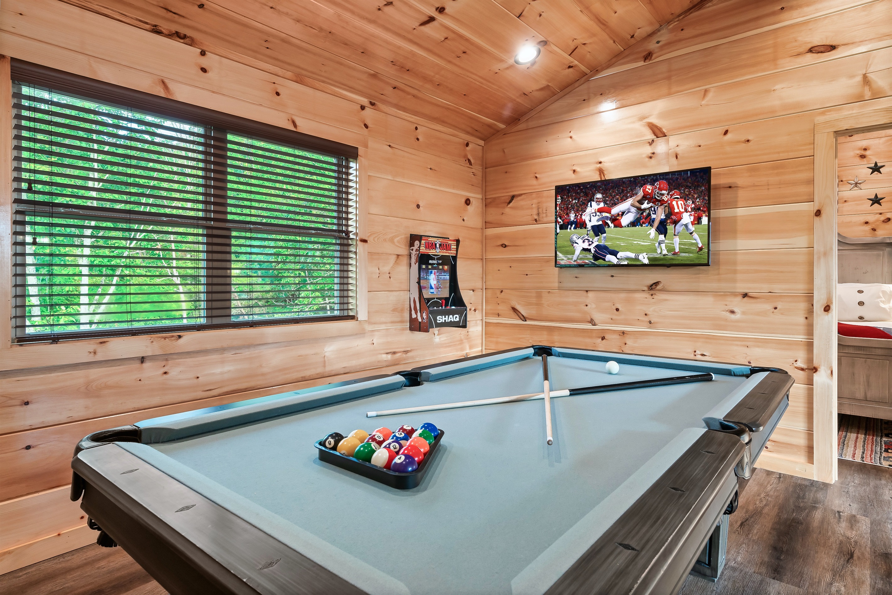 Game room with entertainment for the whole family!