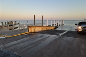Nearby boat ramp