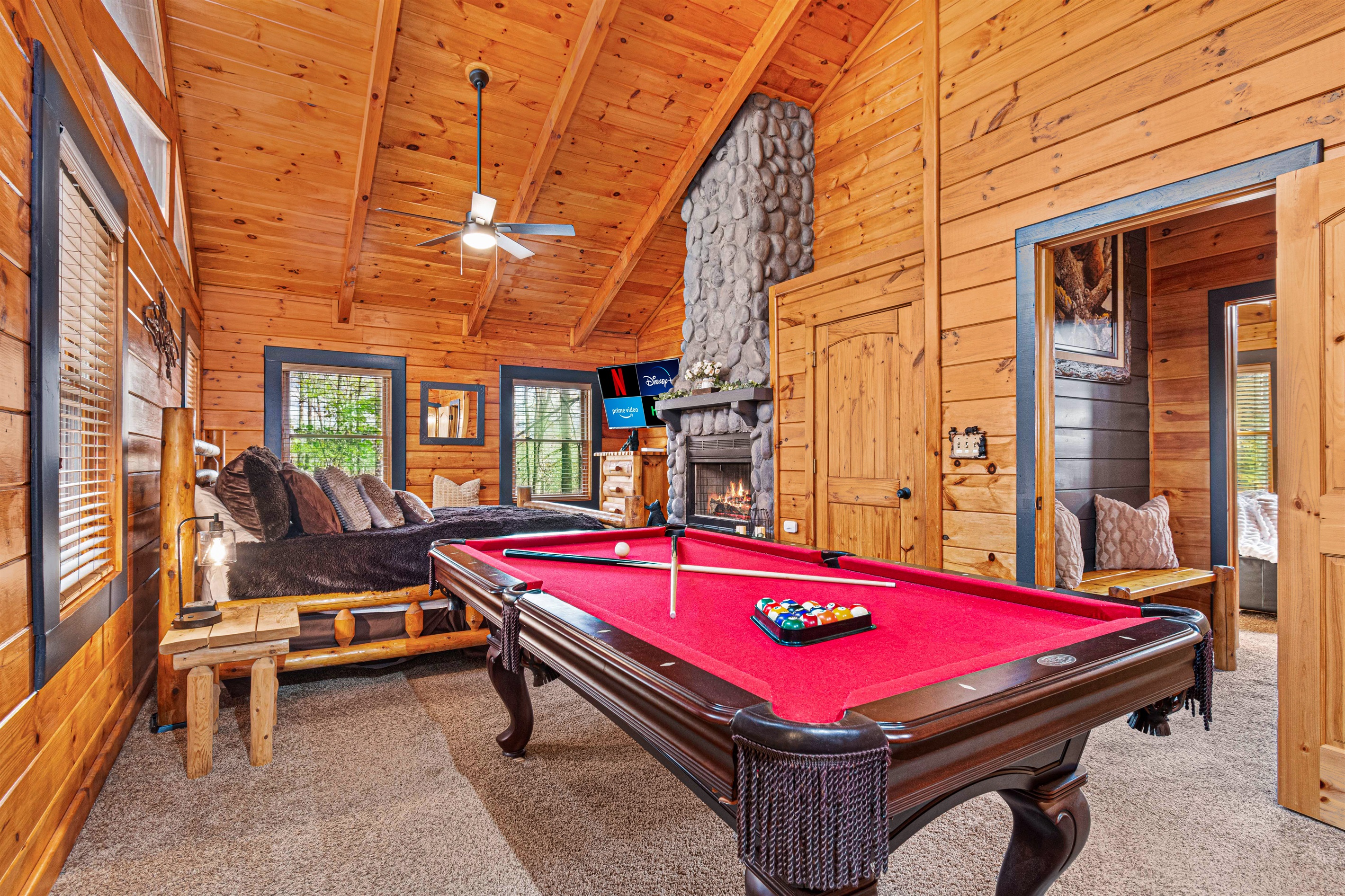 Play pool, listen to music, and the best conversations