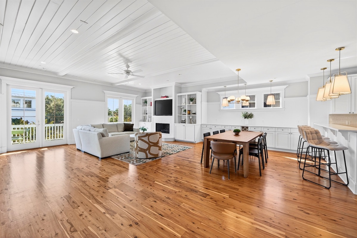 Dining Room and Living Room