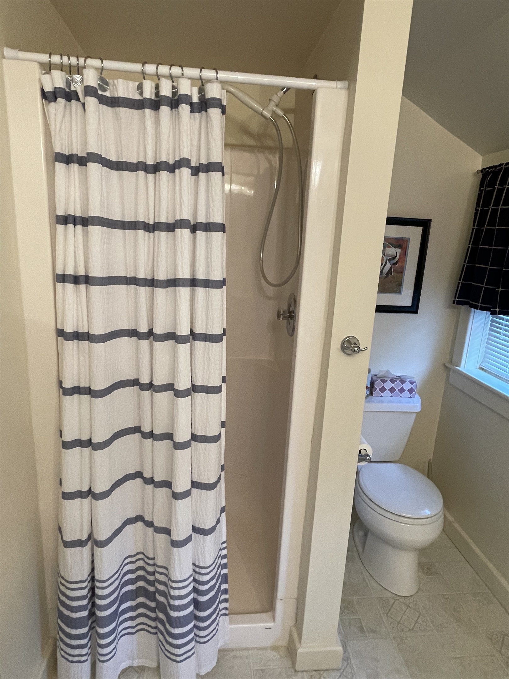 1st floor bathroom w/shower