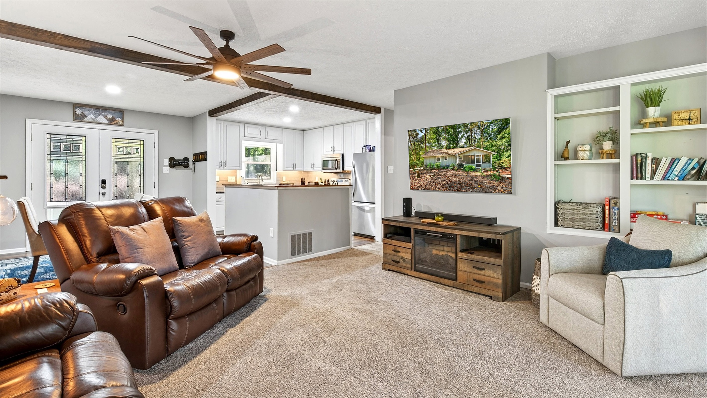 Comfortable seating in the Main living room.