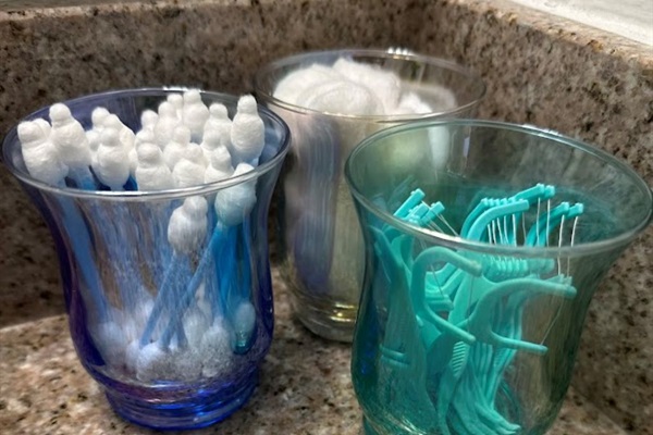 Updated items for guests in the Bathroom