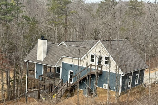 Left view construction progress – Wild Blue Reserve scheduled to open May 2026