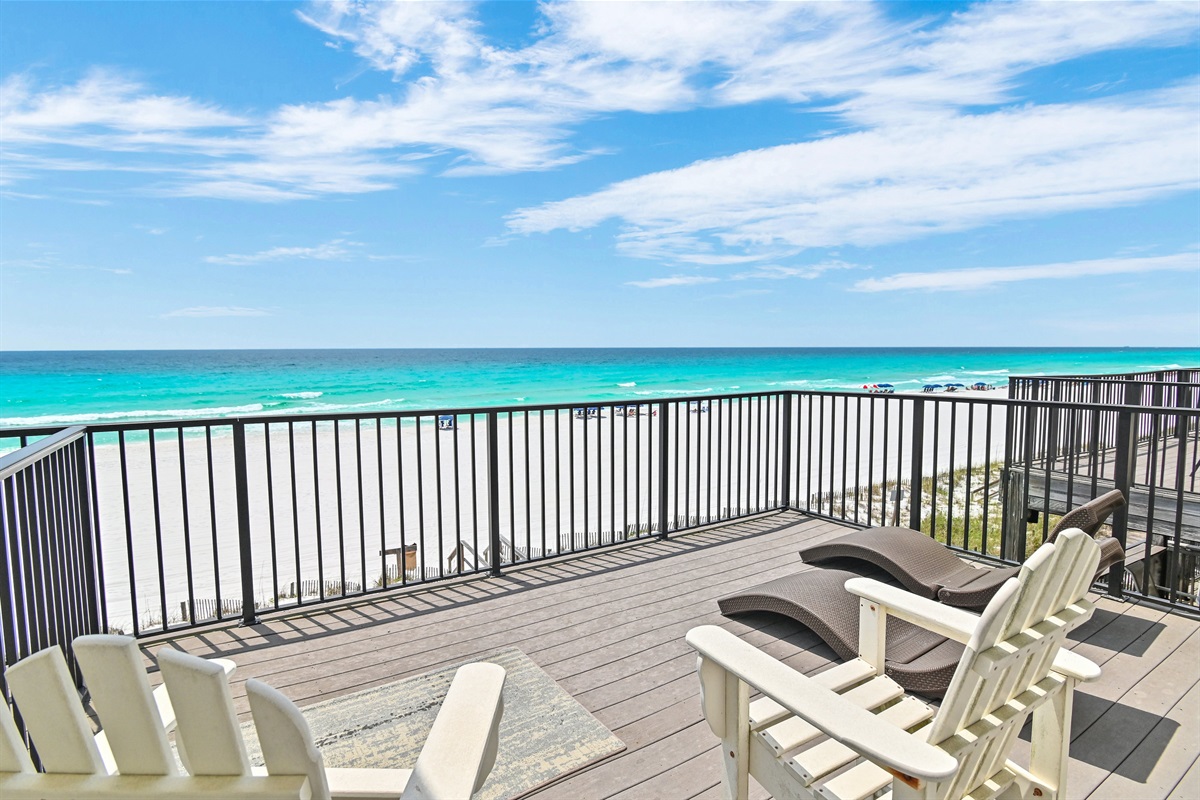 Private balcony for the Master Bedroom at Costa Del Sol A10