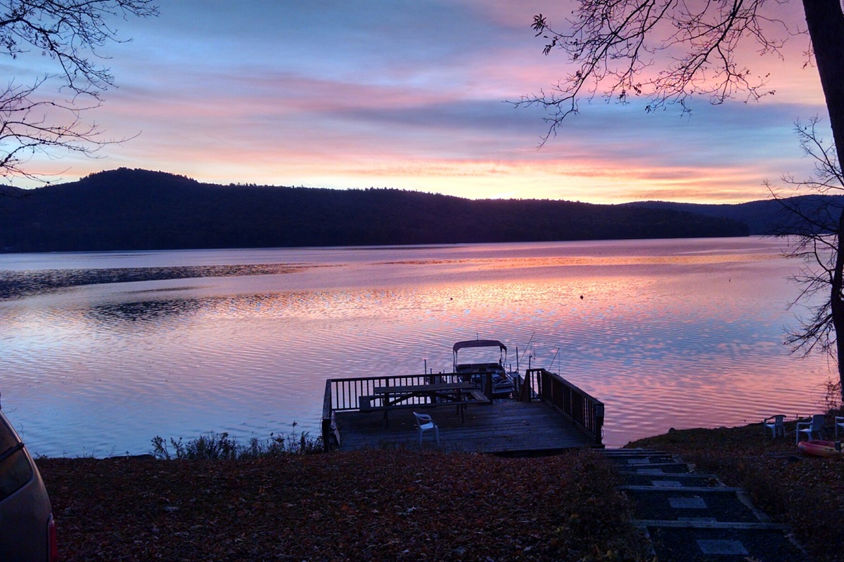 The magic of an Otsego Lake sky