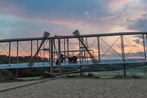 Wright Brother's museum a must see in the Outer Banks- 35 min away