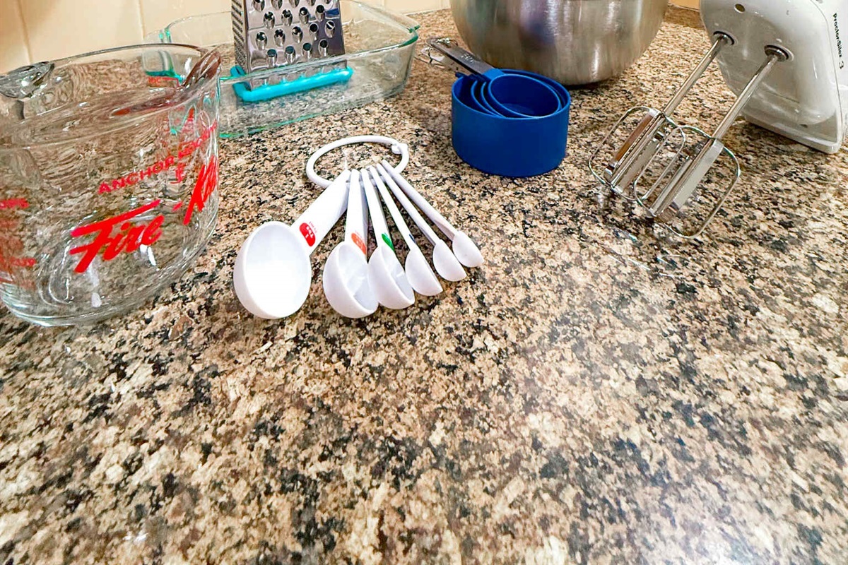 Try out a new recipe - all the baking necessities  are here!