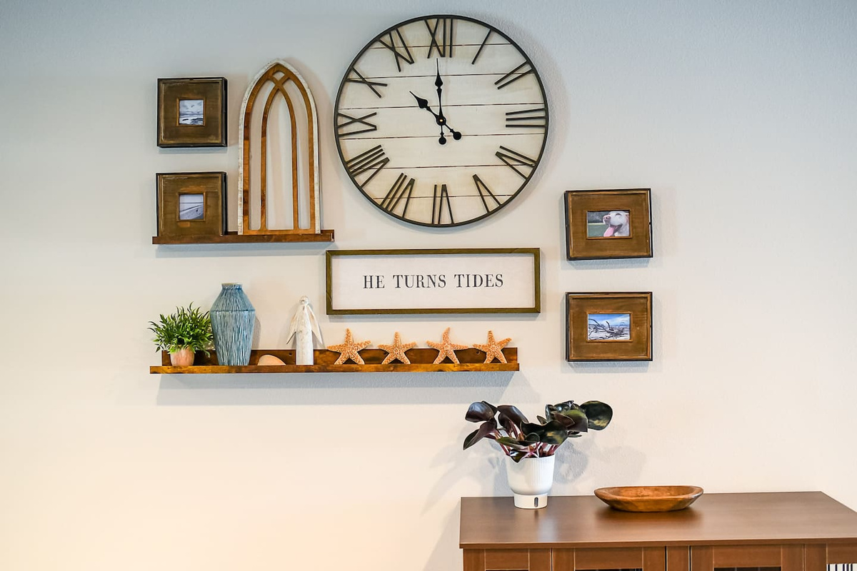 Lovely details abound in this comfortable new home. 
