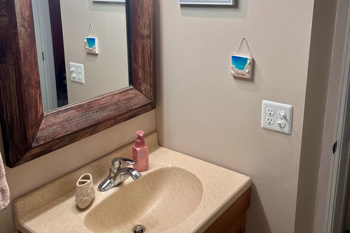 1st floor Bathroom sink