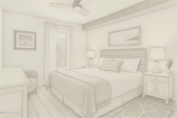 Cozy King Bedroom with En Suite Bathroom