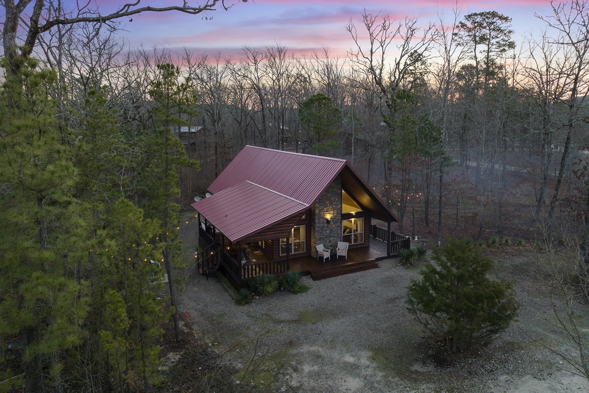 Escape to rustic charm and cozy comfort in our inviting cabin retreat - your perfect getaway awaits