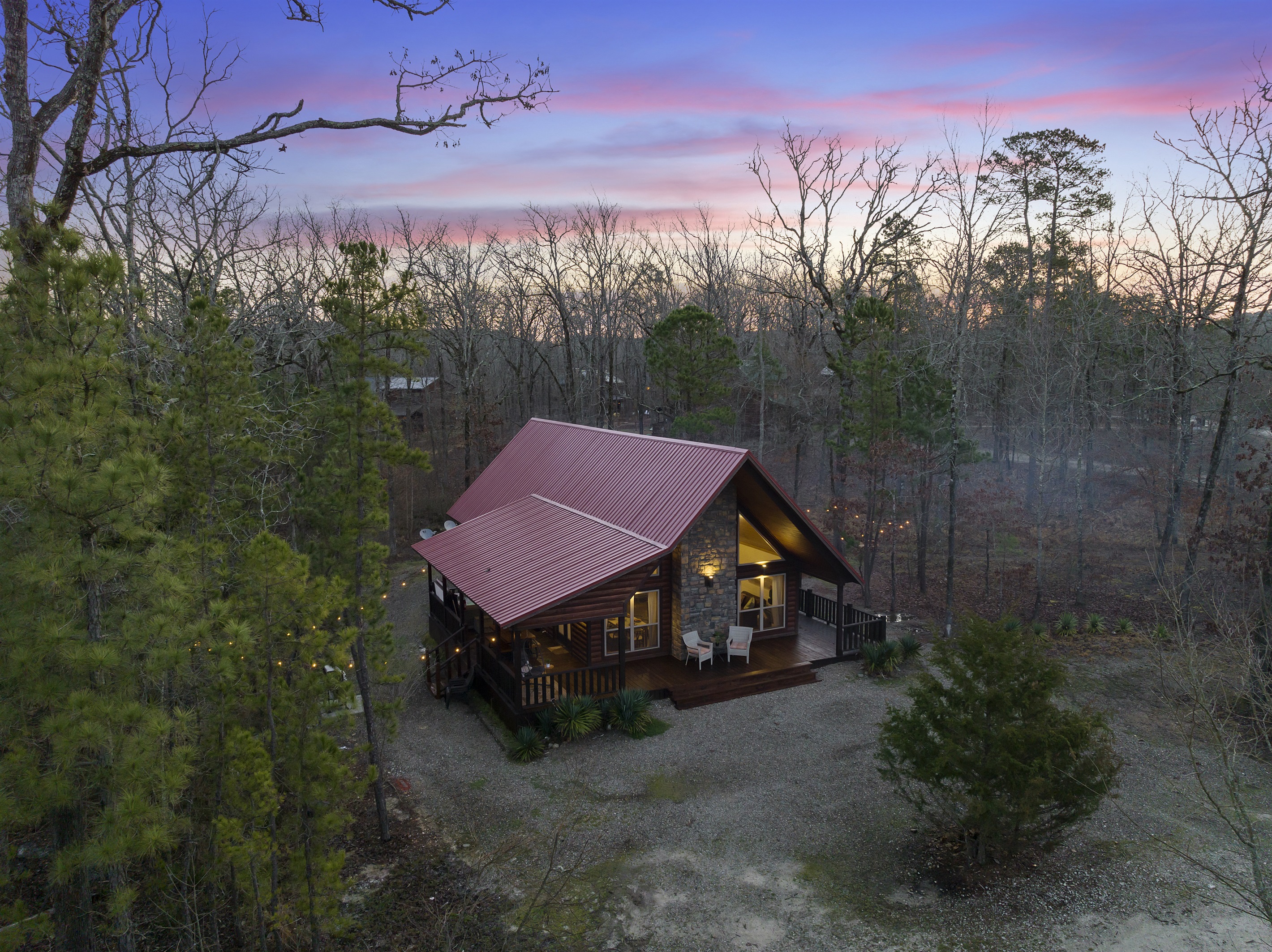 Escape to rustic charm and cozy comfort in our inviting cabin retreat - your perfect getaway awaits