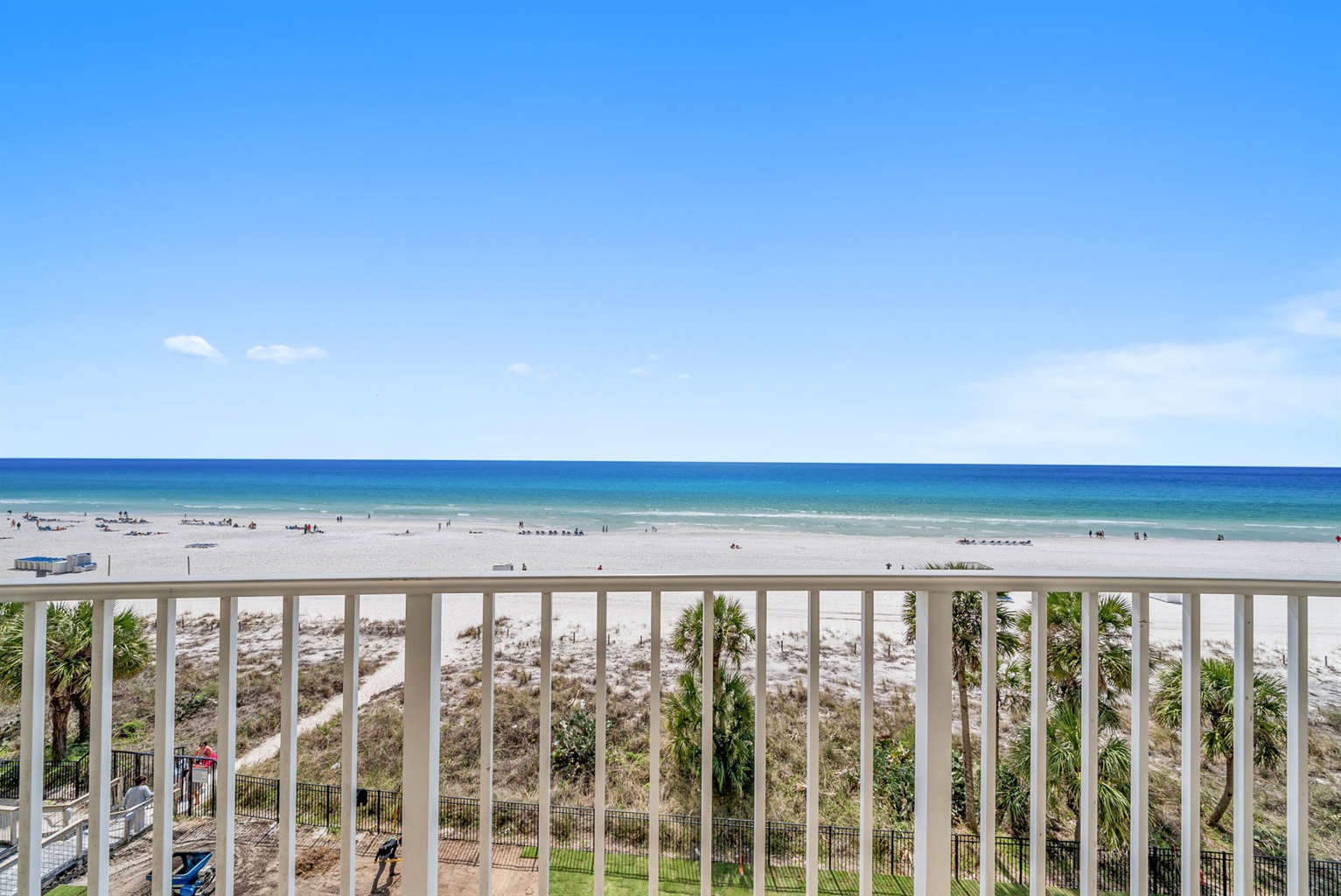 View from the balcony