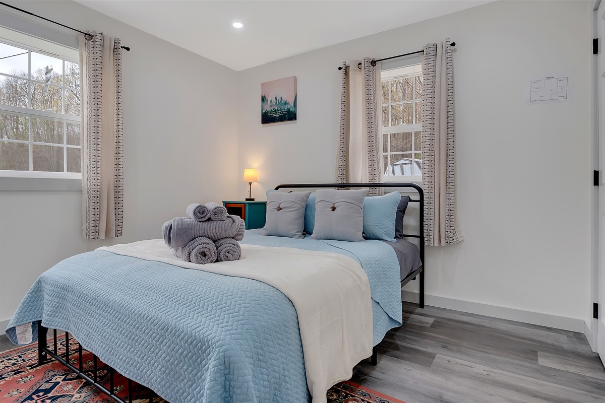 Comfy Queen beds!