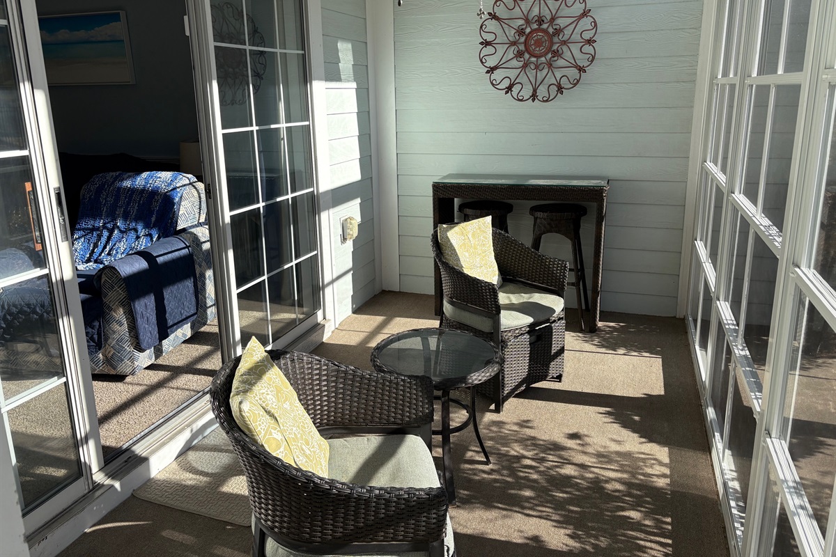 Enclosed Back Porch