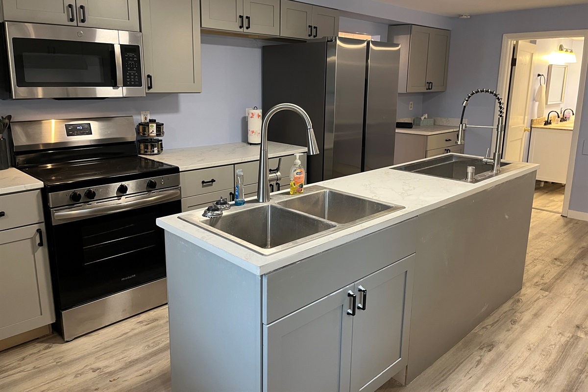 Renovated kitchen