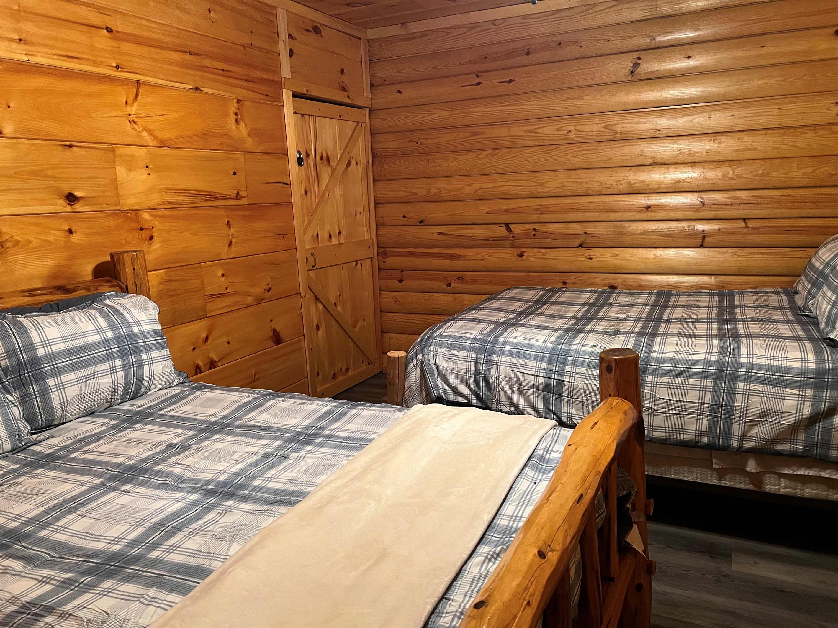 two queen bed bedroom