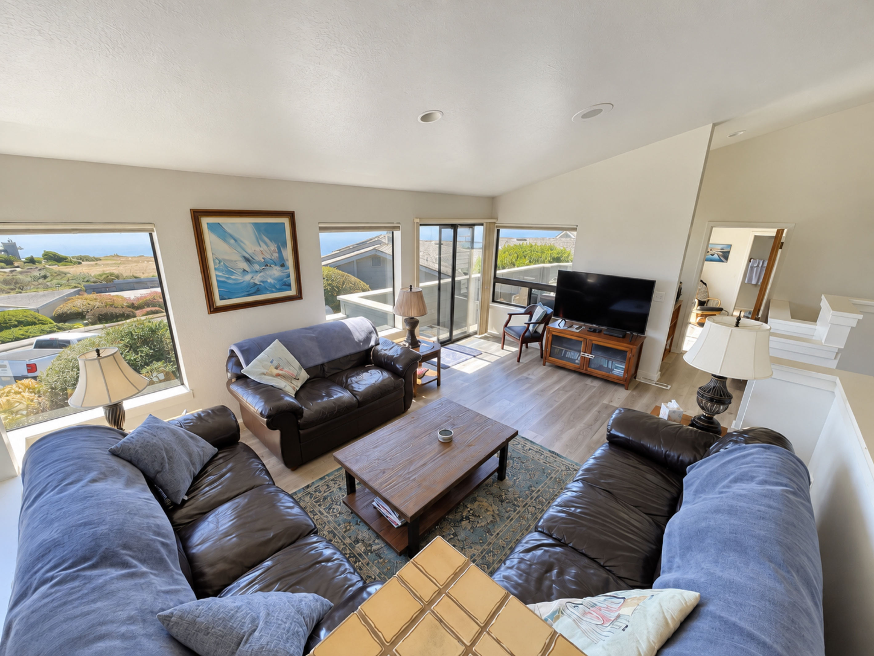 Views toward Pacific Ocean