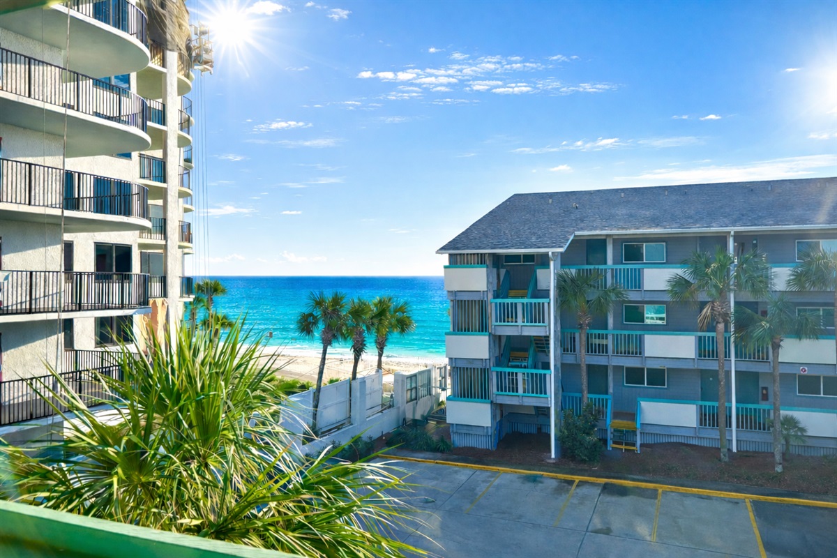 Ocean view from front door!