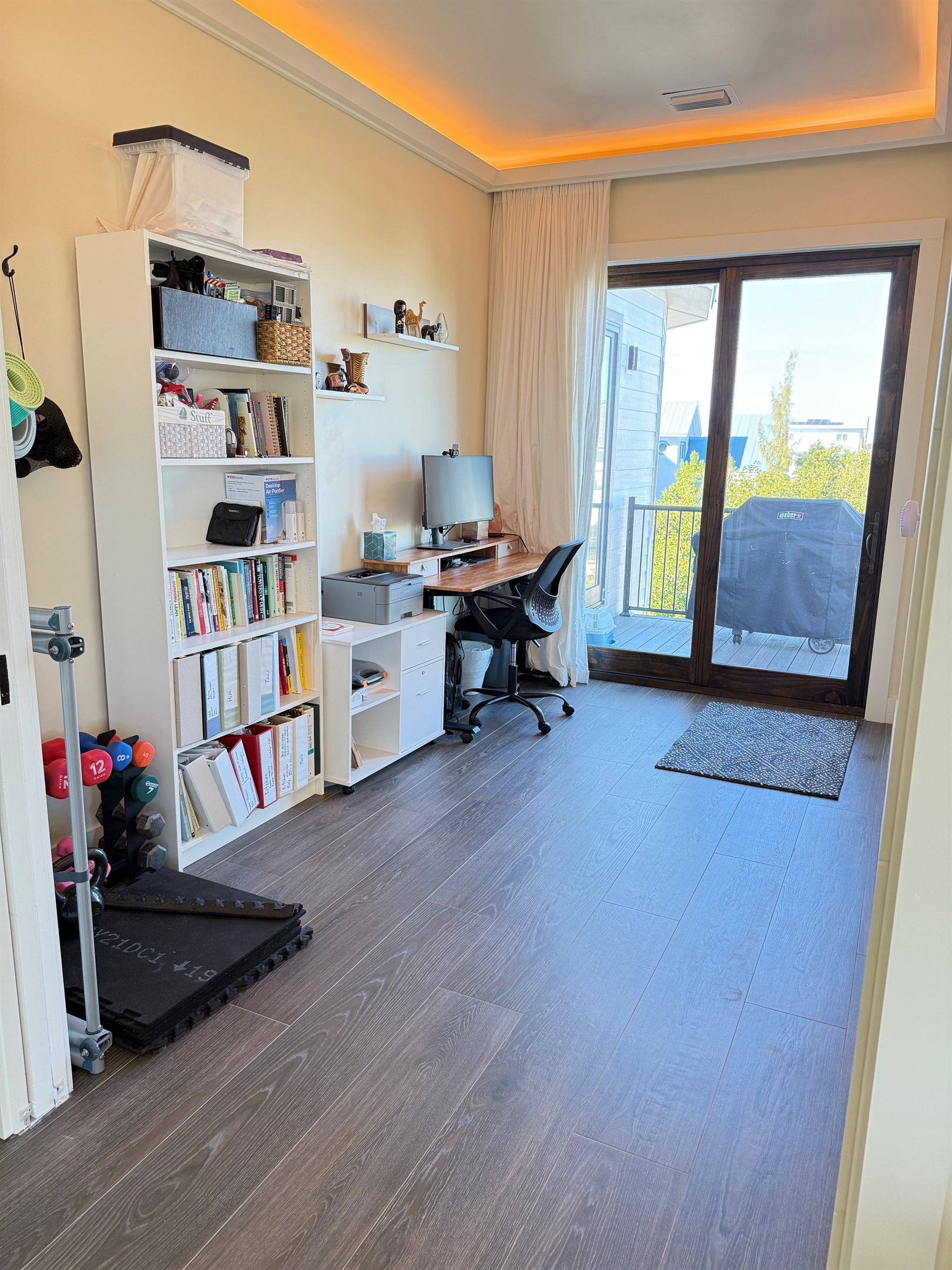 Office to balcony