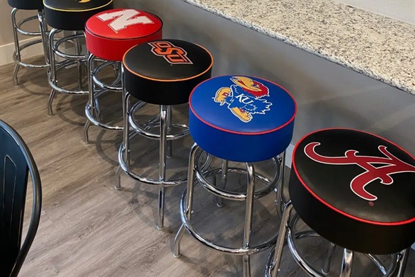 Awesome sports theme and attention to detail