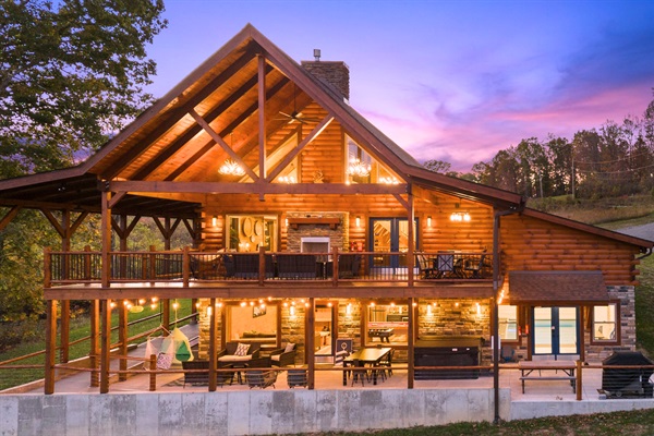 Lots of room out back to enjoy family, friends and nature