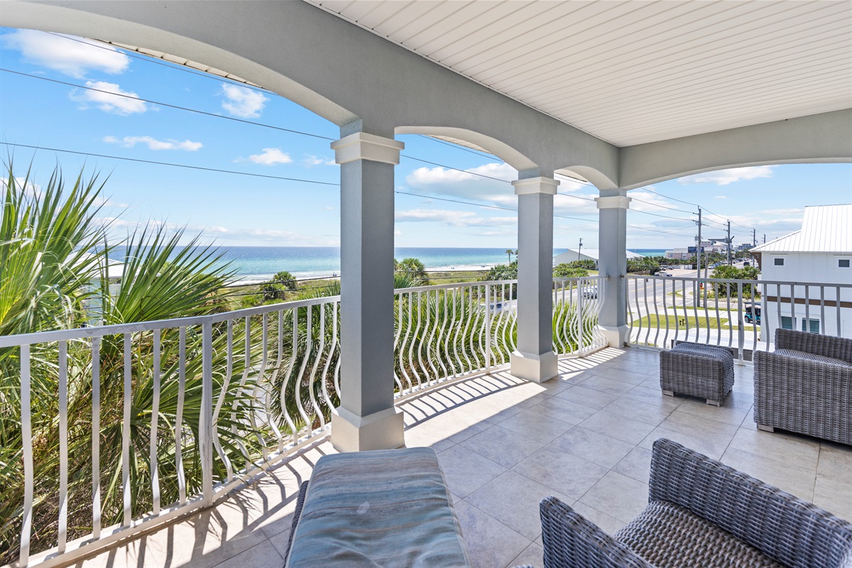 3rd Floor Private Master Balcony