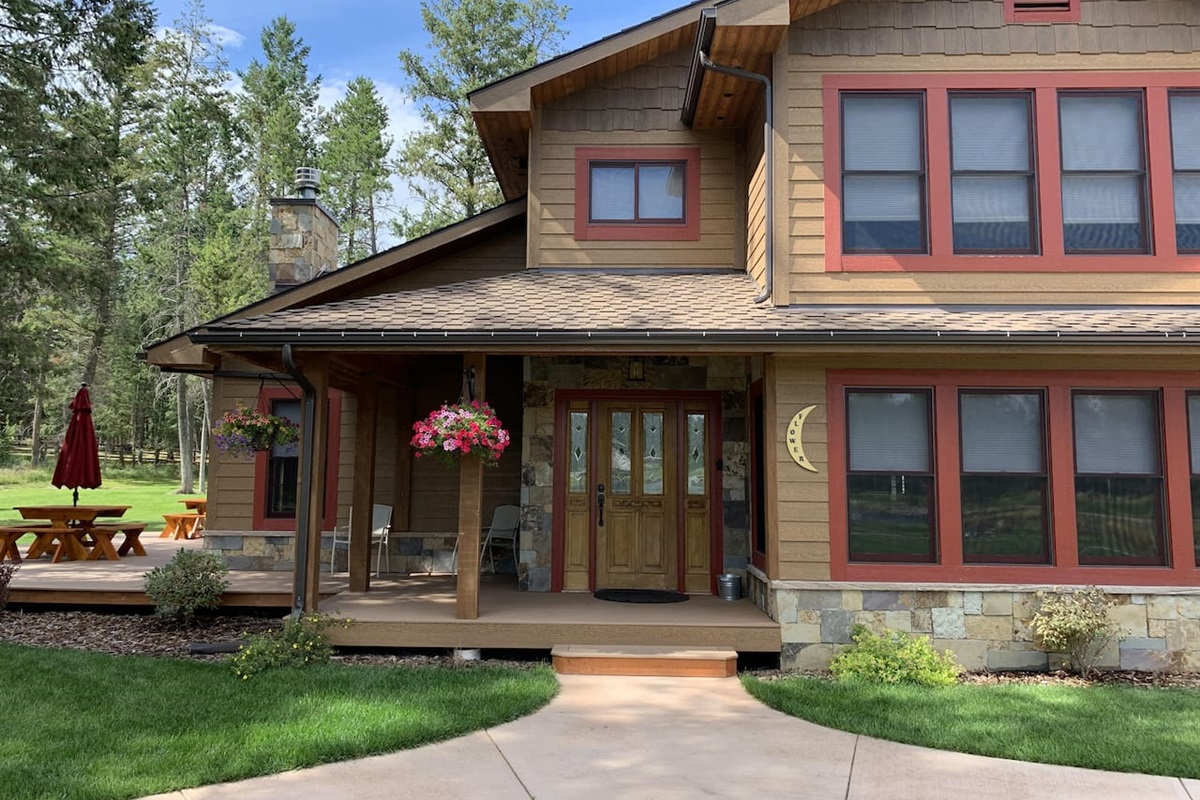 Flower Moon front door