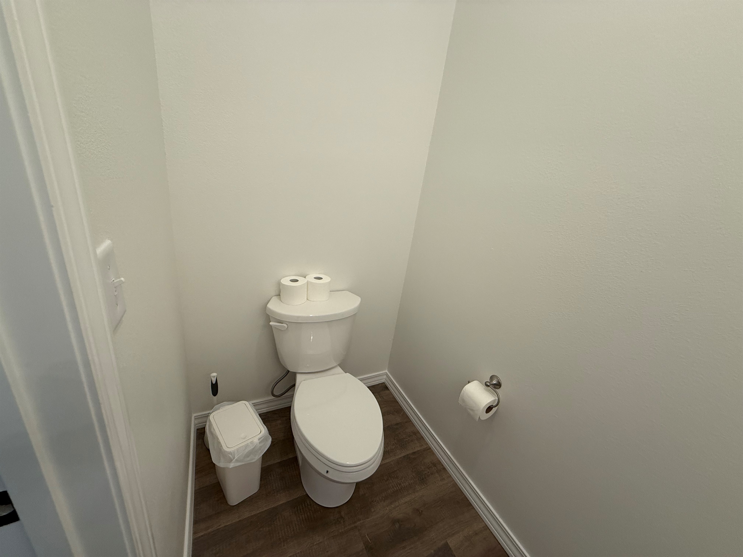 First floor powder room
