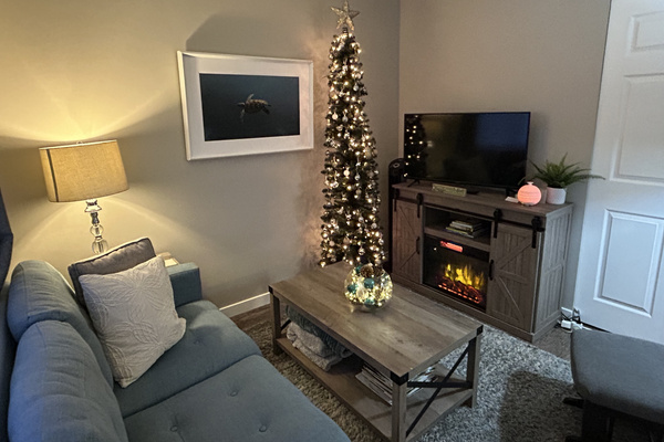 Cozy Christmas decor
