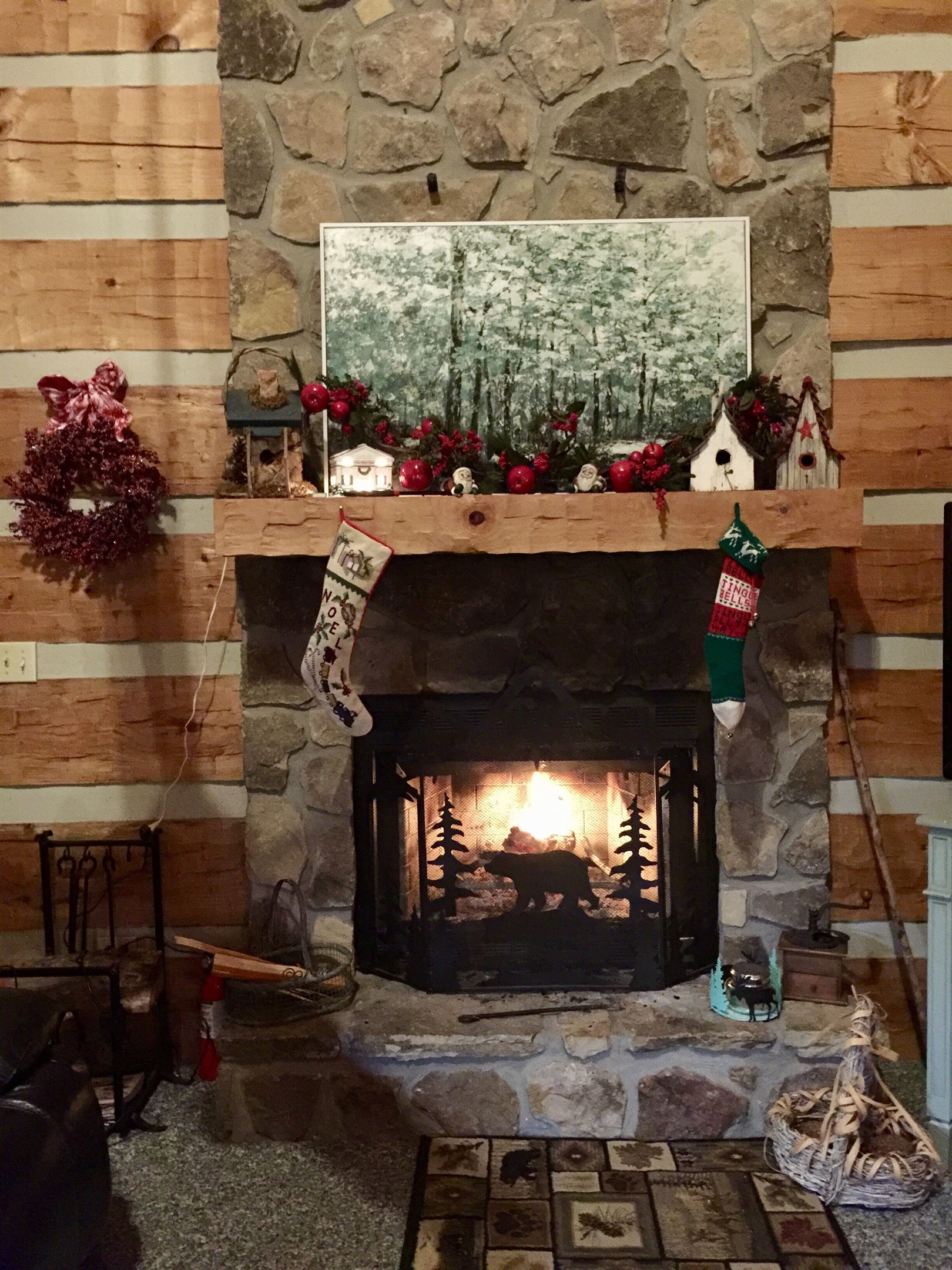 Decorated for Christmas