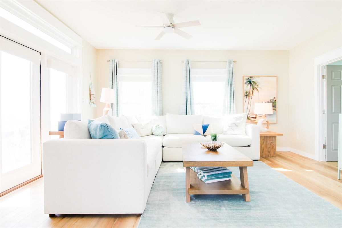 Living Room - Located on the 2nd Floor