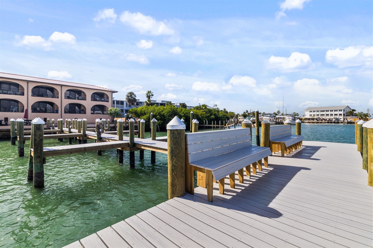 Brand new dock (2025). Bring your boat and dock it for free!